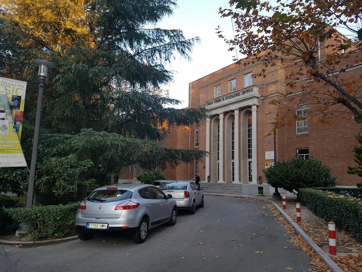 Instituto de Qumica Fsica Rocasolano (CSIC, calle Serrano, 119 de Madrid)