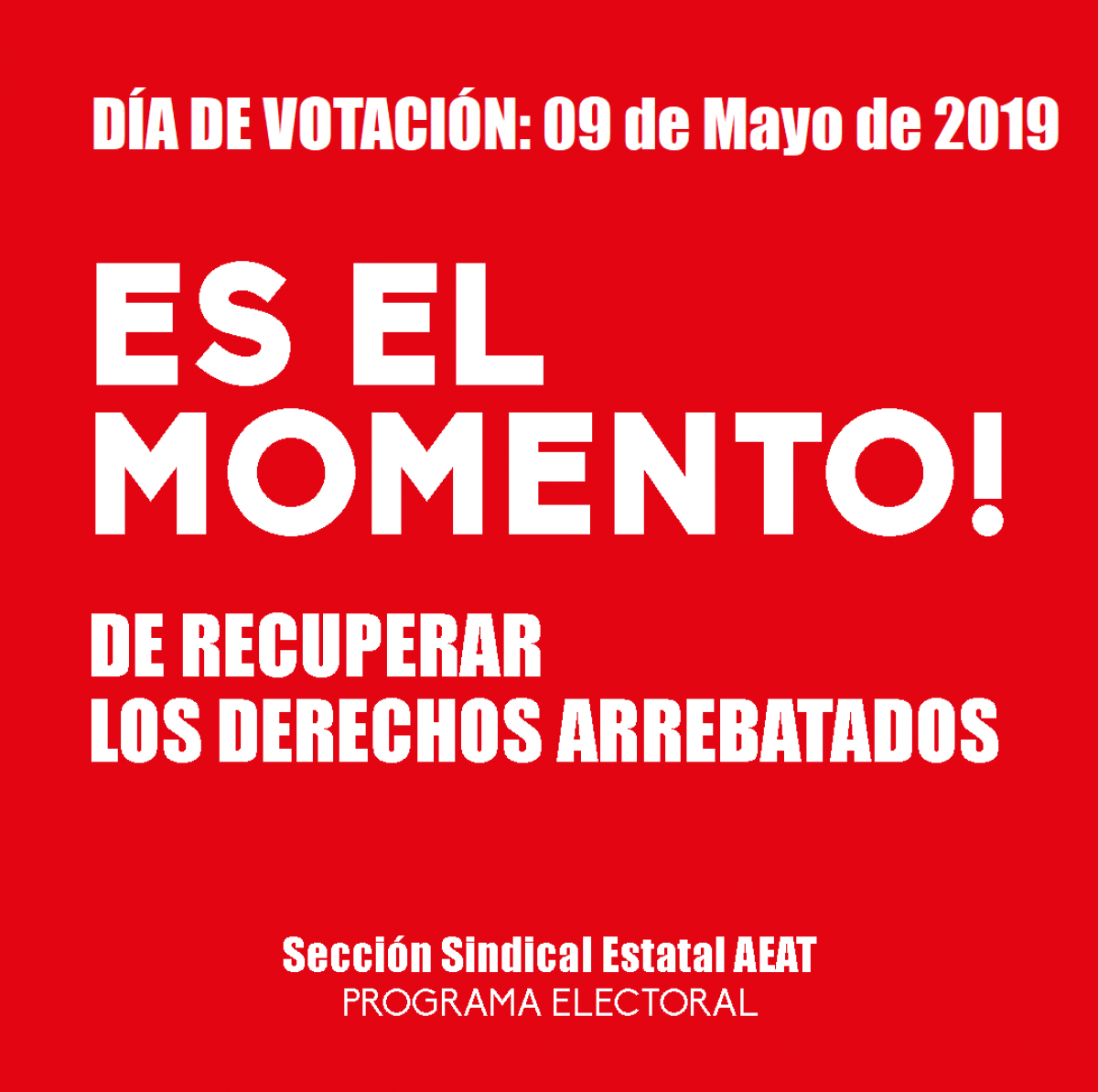 Programa Electoral AEAT-2019.