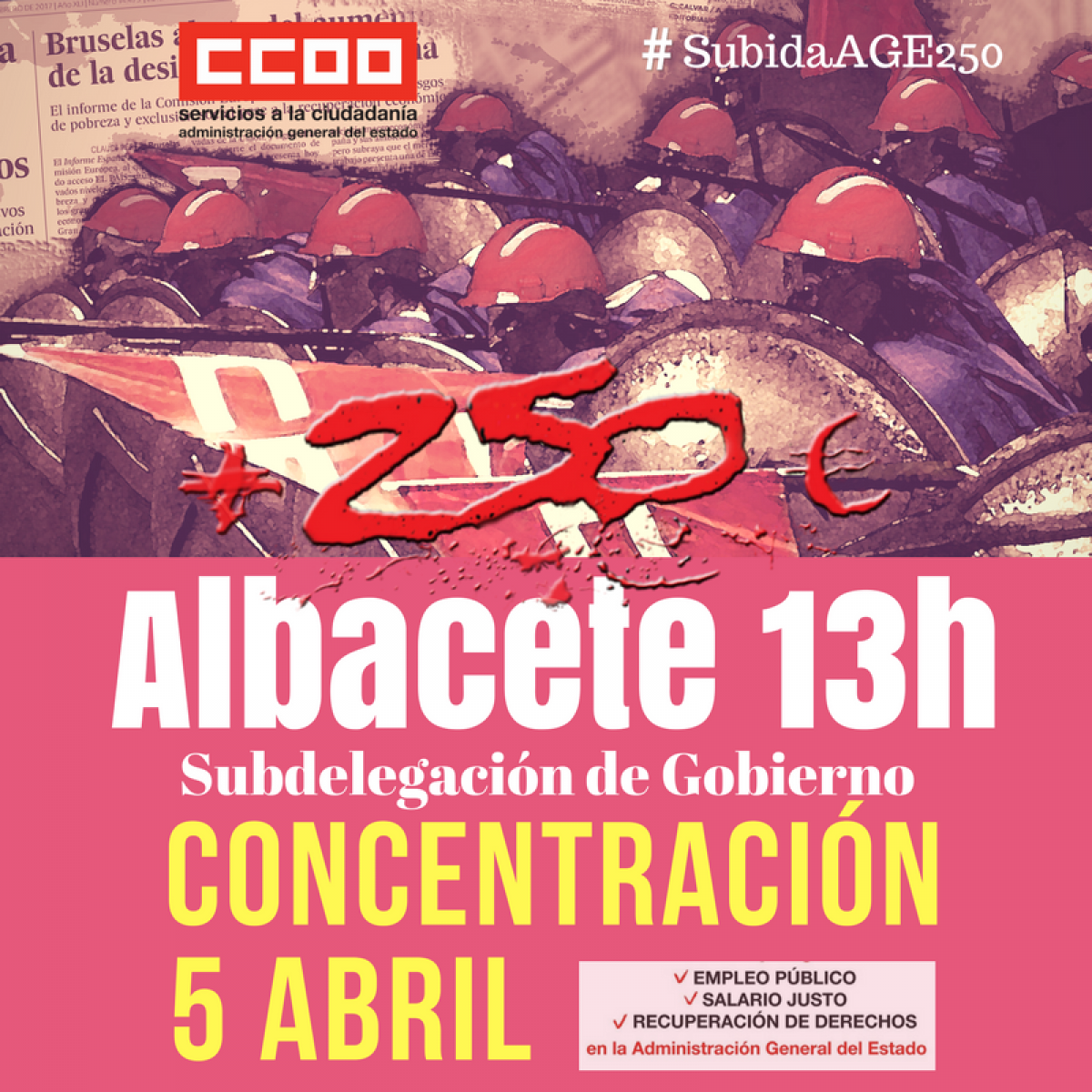 Concentracin 5 Abril Albacete