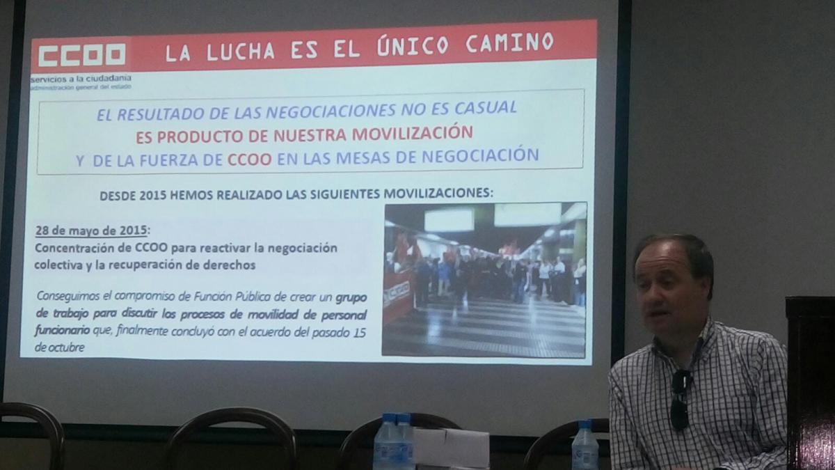 Asamblea CCOO en San Fernando (Cdiz) 30 mayo 2019