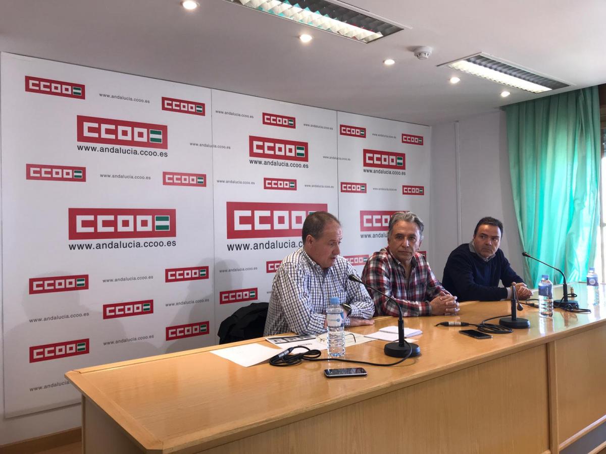 En Sevilla explicando los acuerdos alcanzados por CCOO y Funcin Pblica